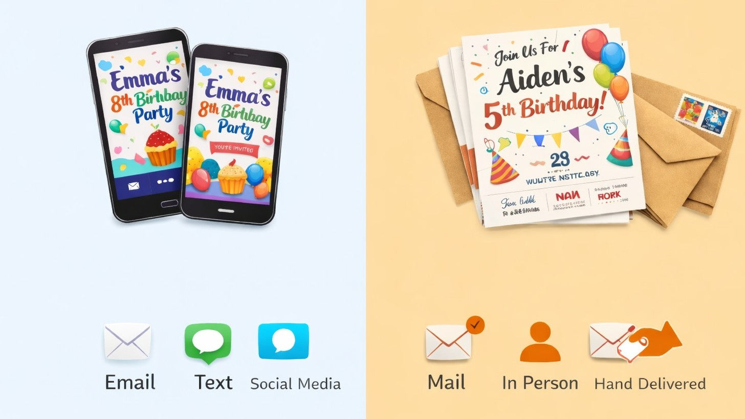 Digital vs Printed Birthday Invitations: Which Is Better?