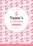 Cherry Birthday Invitation
