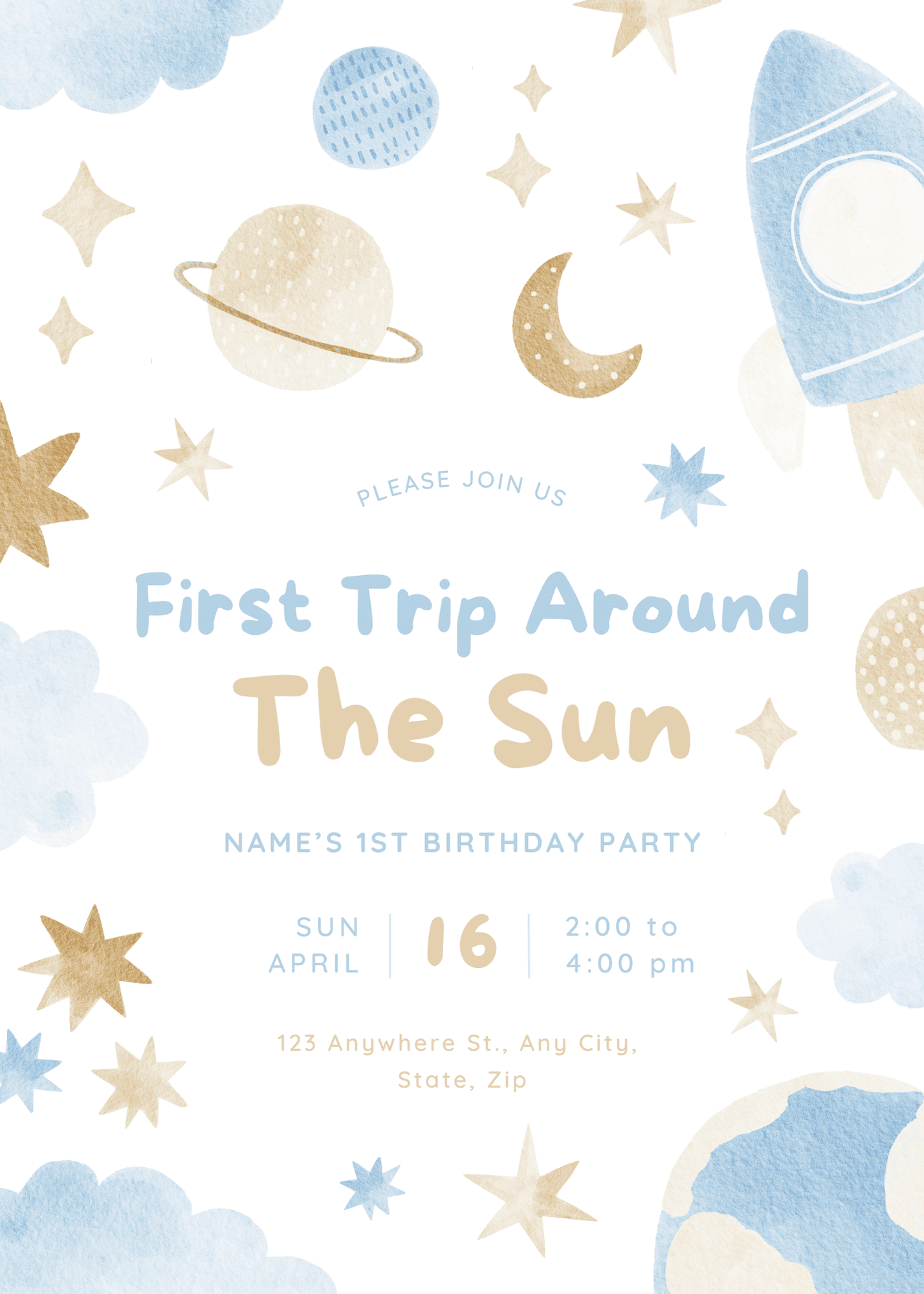 First Trip Around the Sun - Nude Galaxy