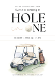 Birthday - Hole in One - Nude Golf Car