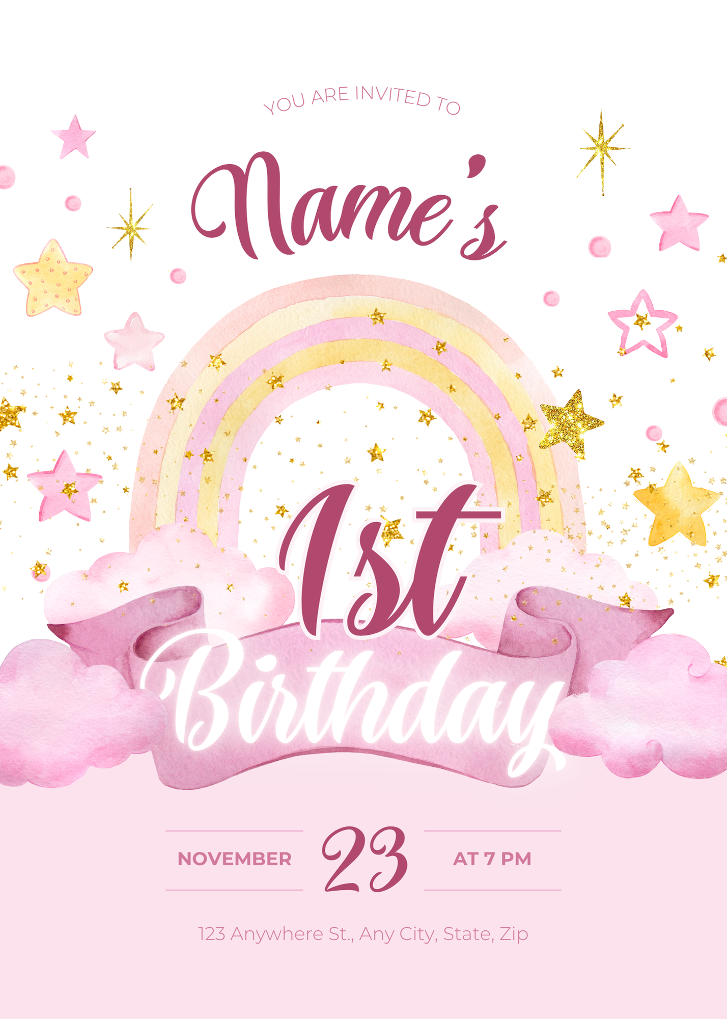 Rainbow Magic - Pink Cloud Rainbow