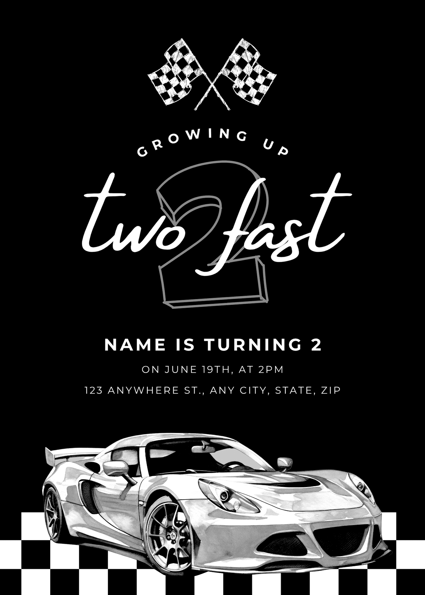 Two Fast - Midnight Track