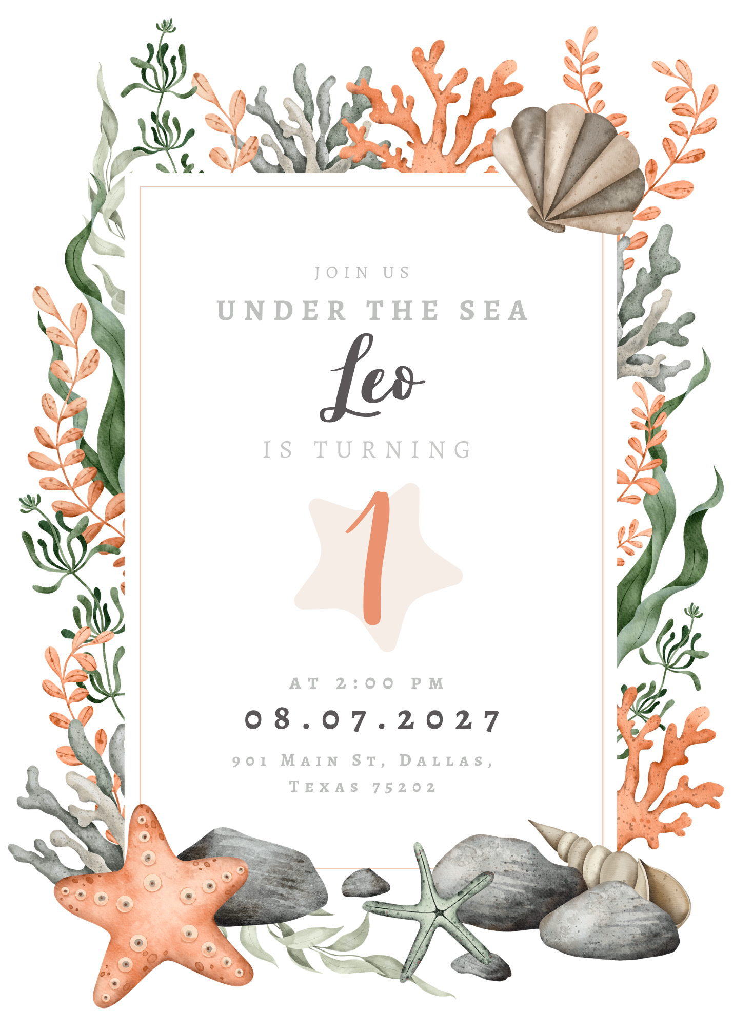 Blush Reef (Orange)