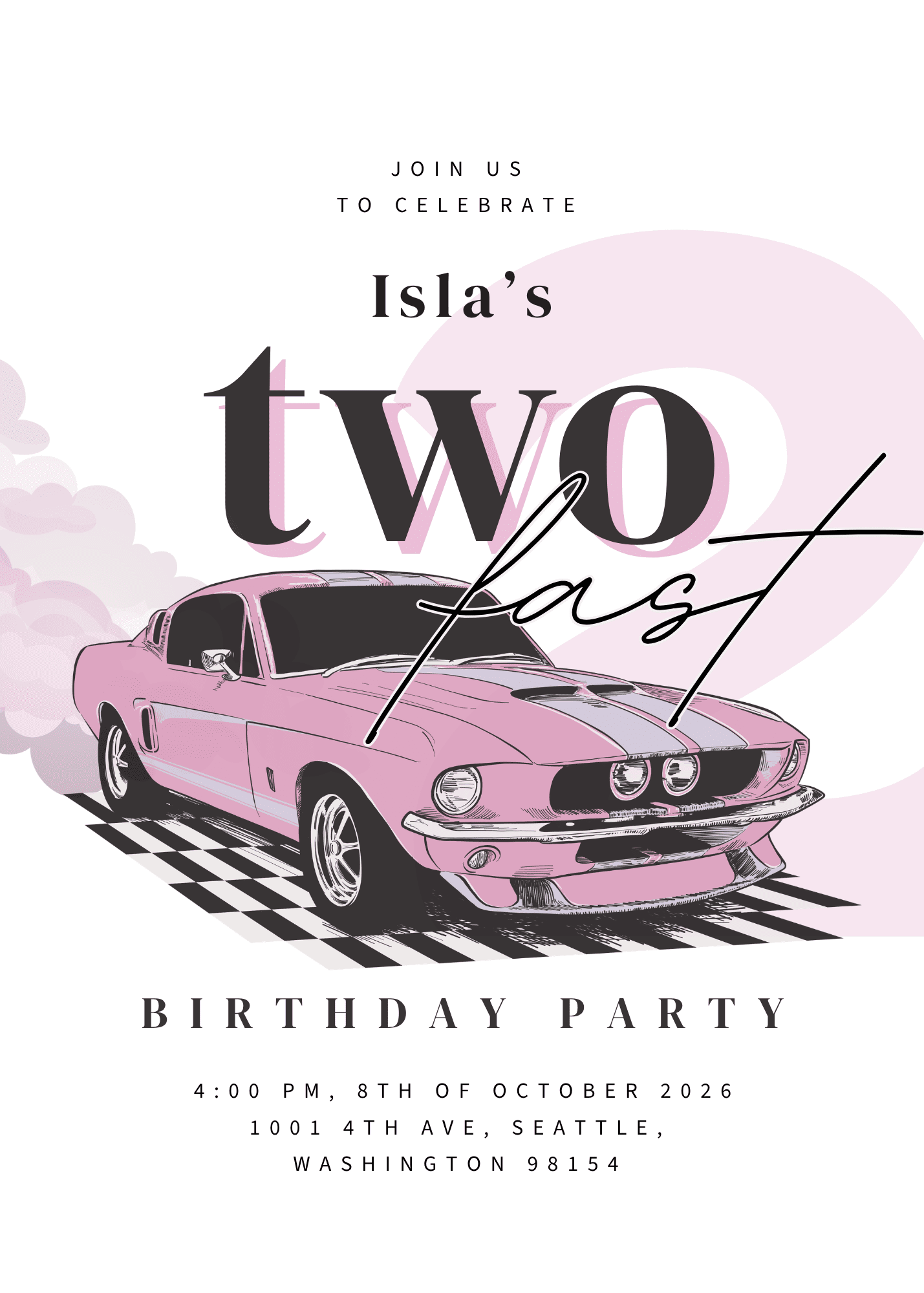 Retro Racer (Pink)