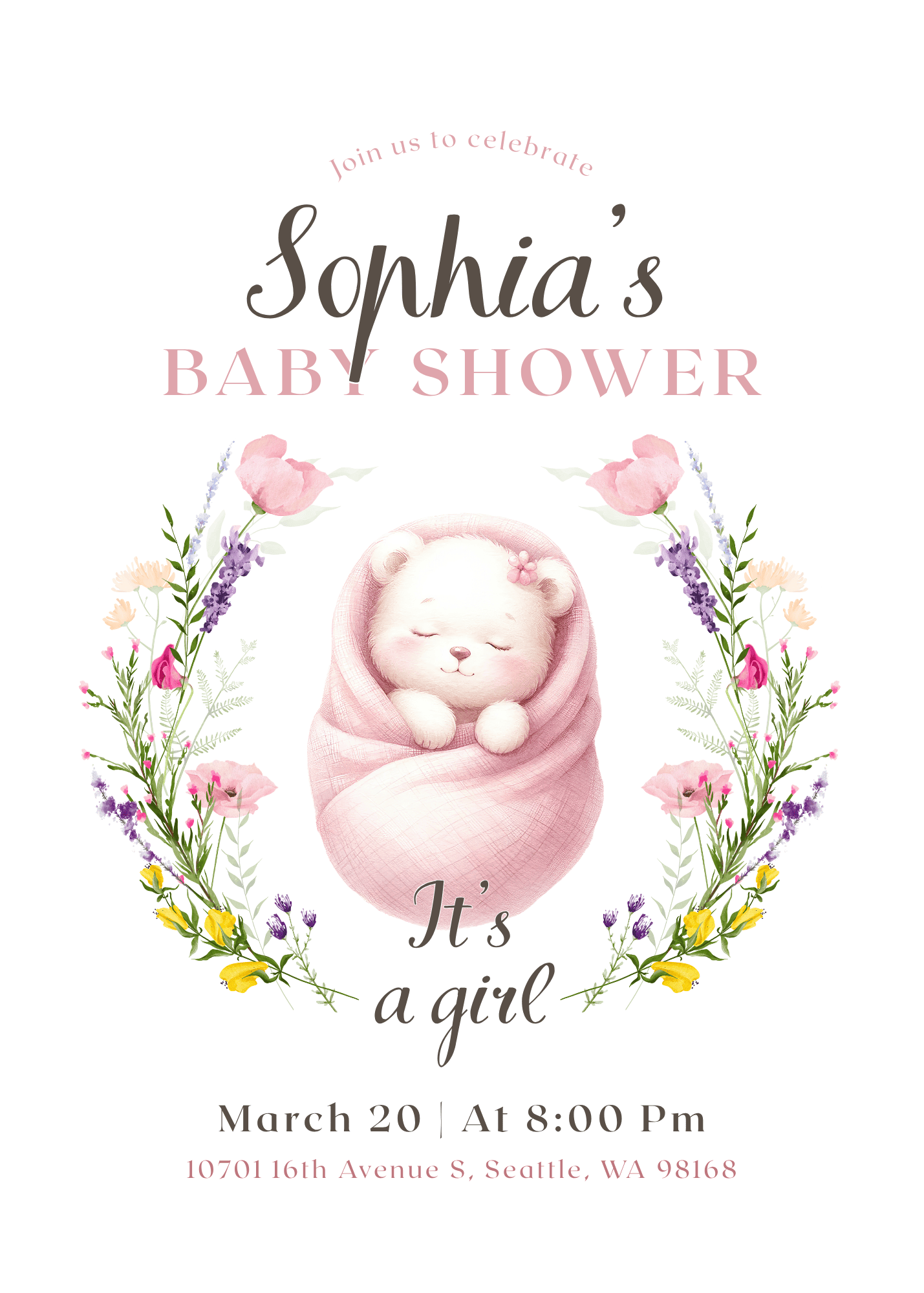 Botanical Baby (Pink)