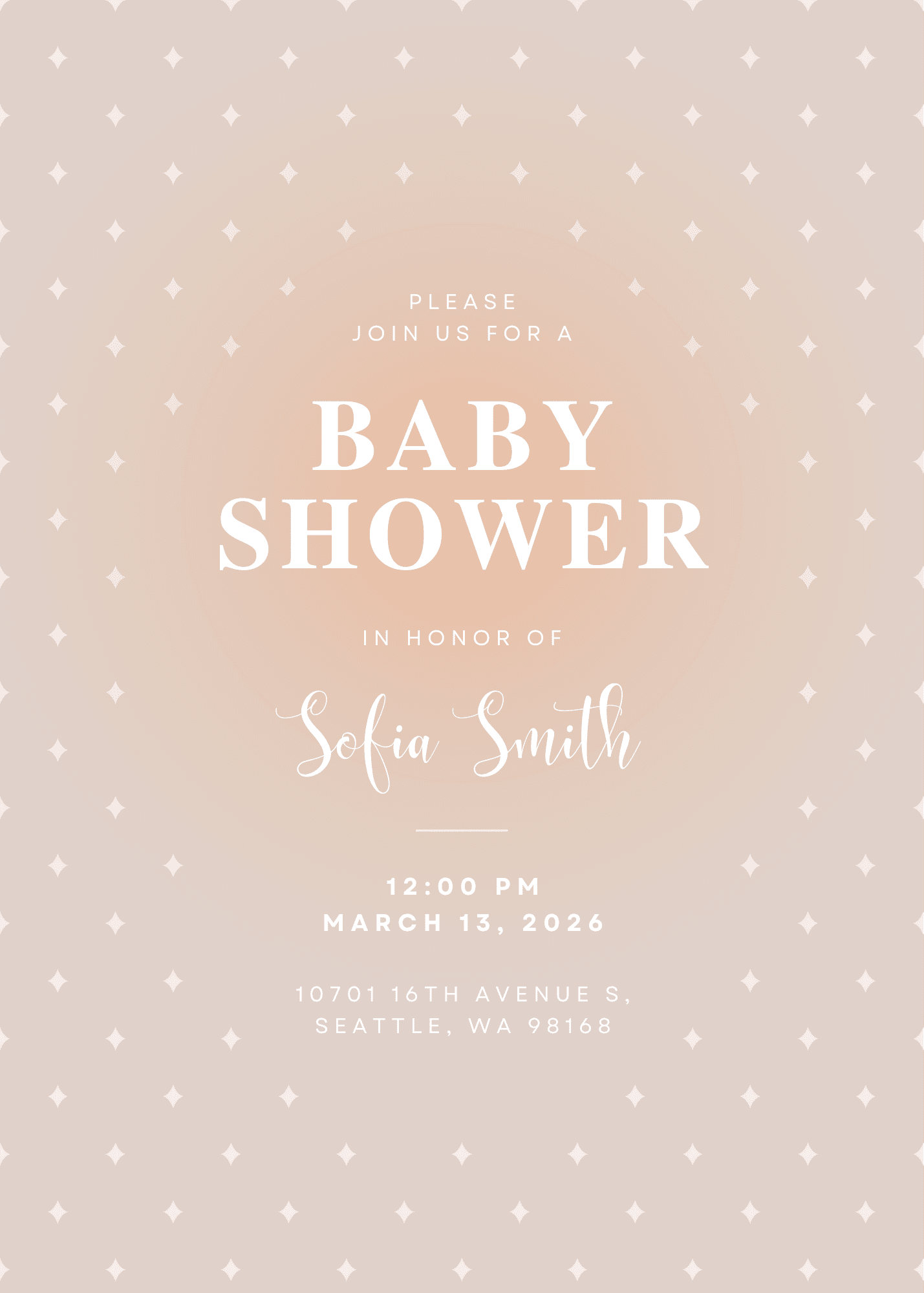 A Little Sparkle (Beige)