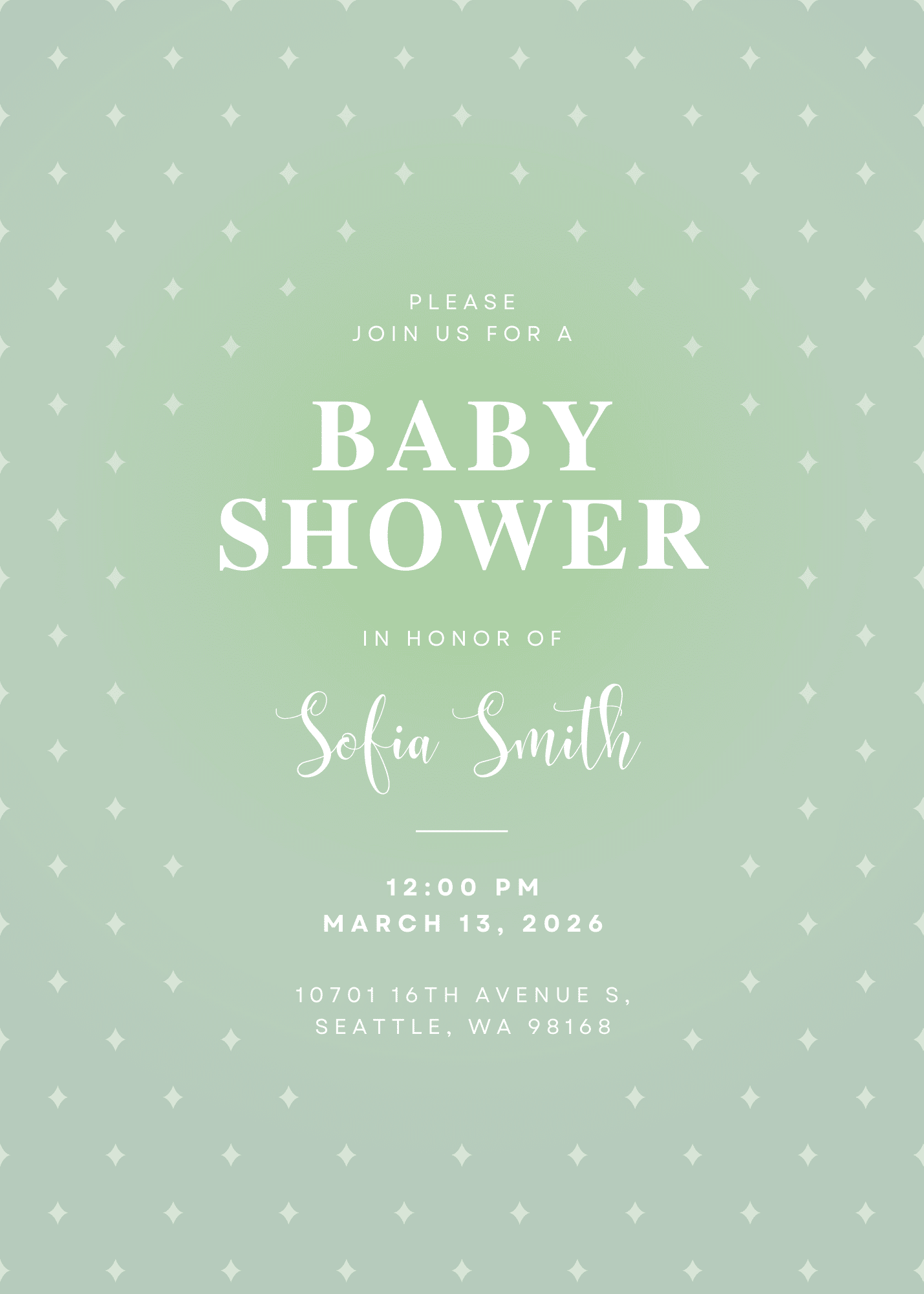 A Little Sparkle (Green)