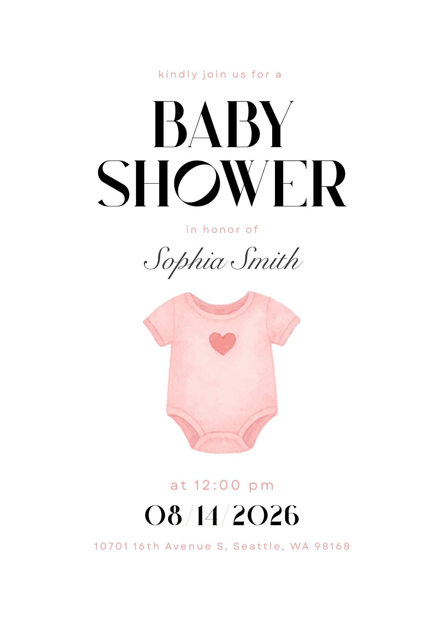 Dressed with Love (Pink)