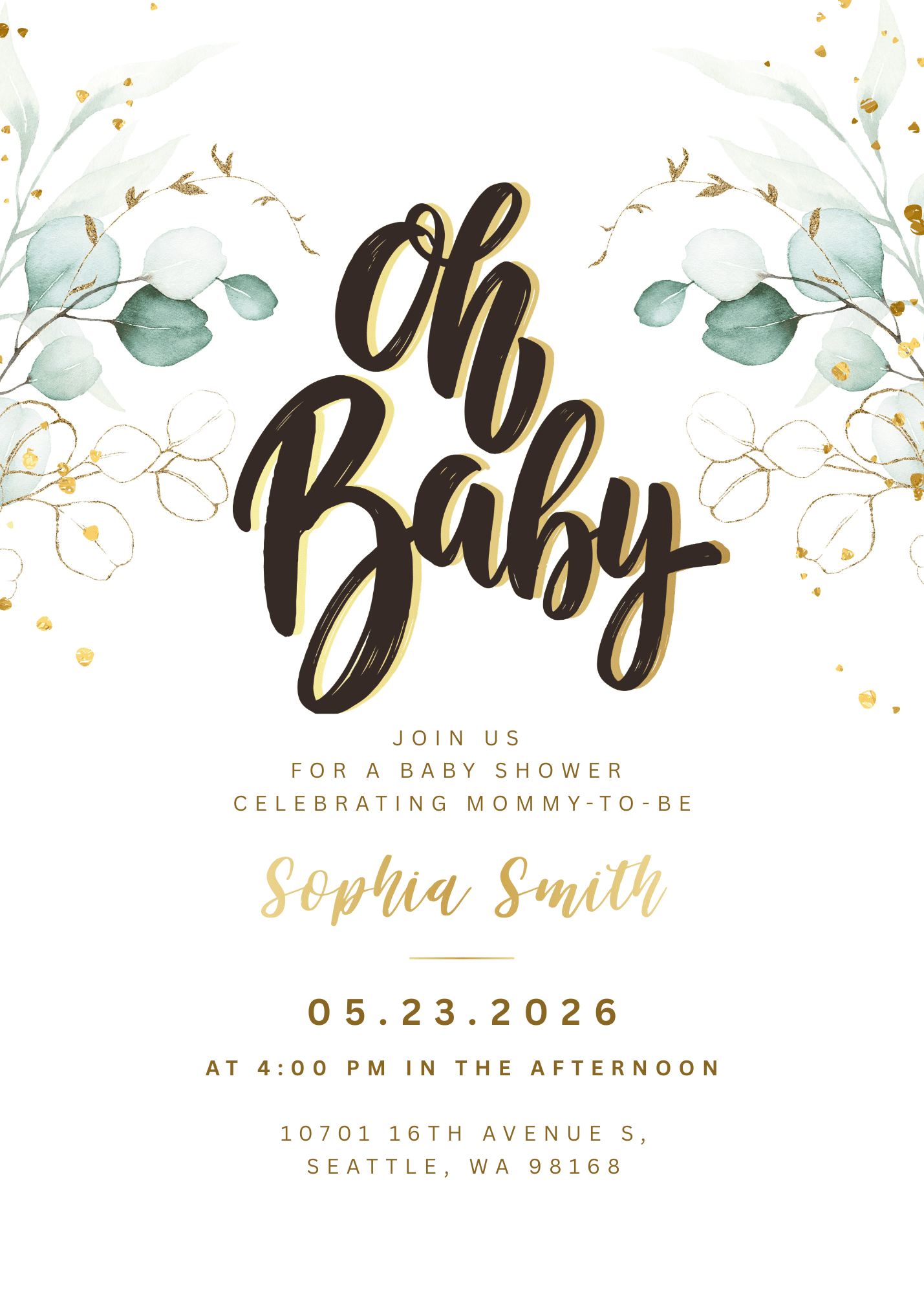 Golden Boughs (Blue)