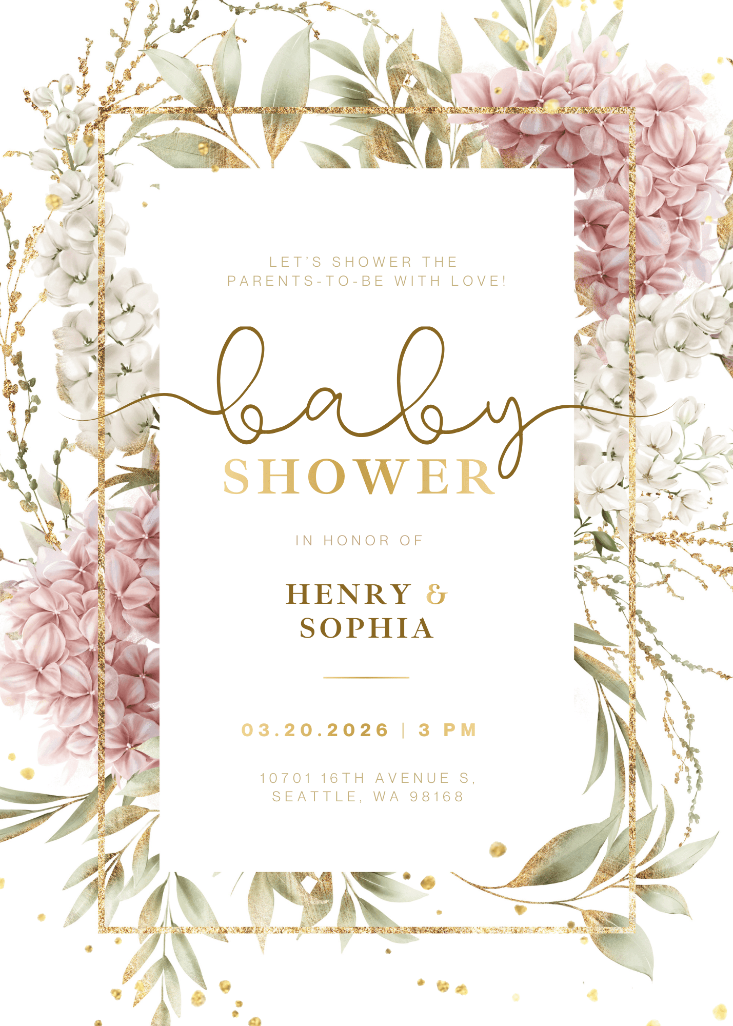 Pampas & Blooms (Pink)