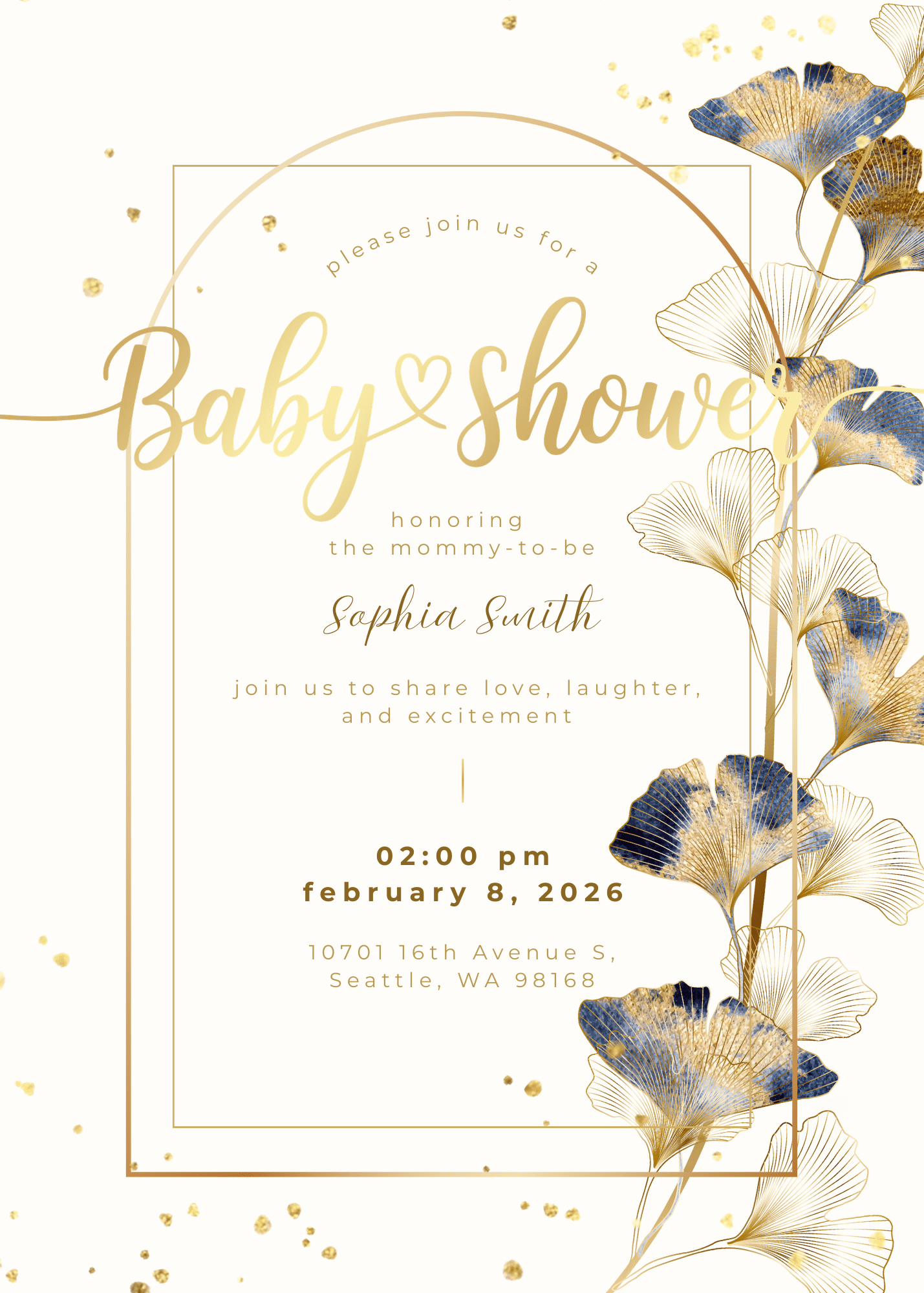 Ginkgo Glimmer (Gold)