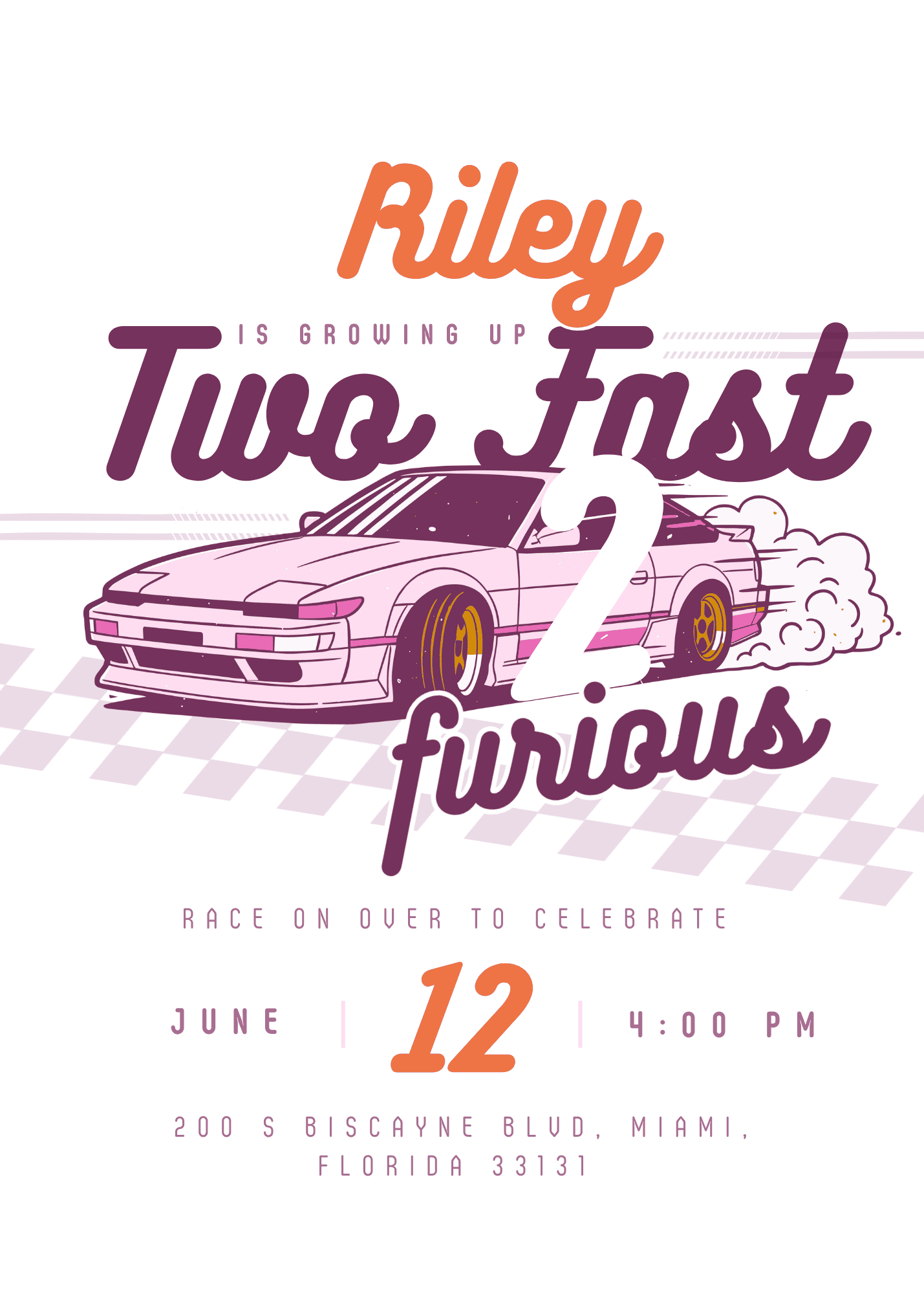 Retro Drift (Pink)