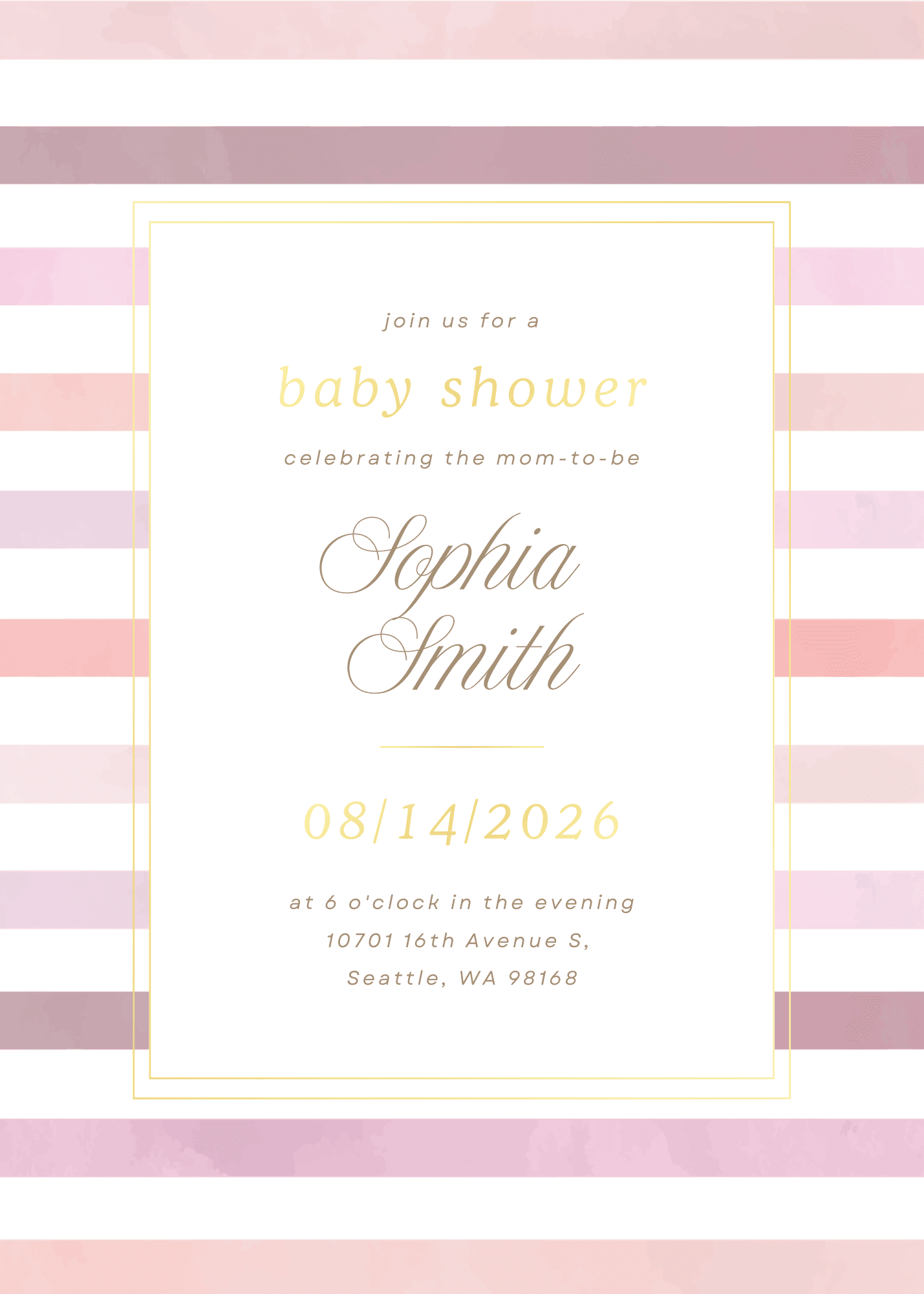 Gentle Stripes (Pink)