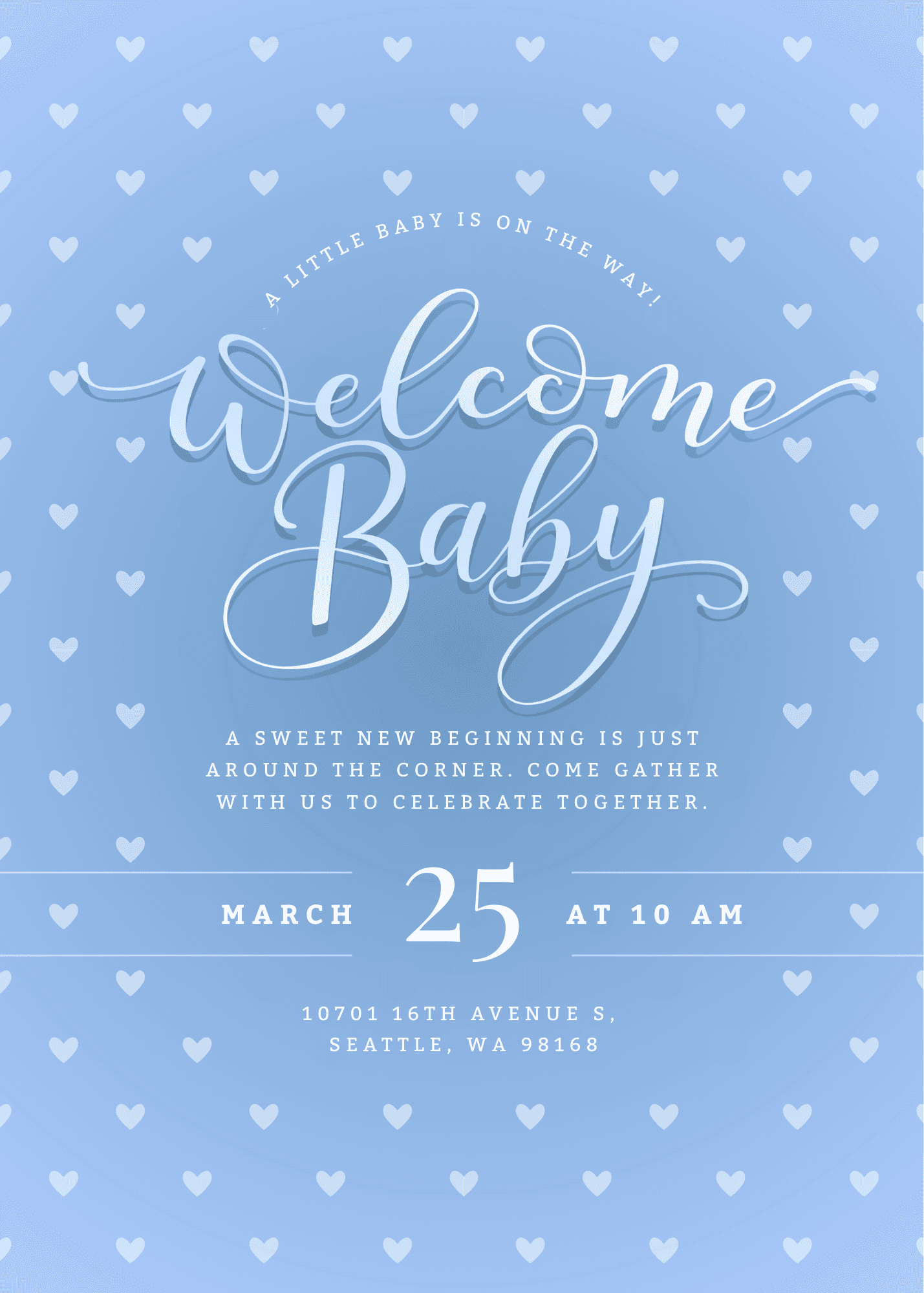Welcome Little One (Sky)
